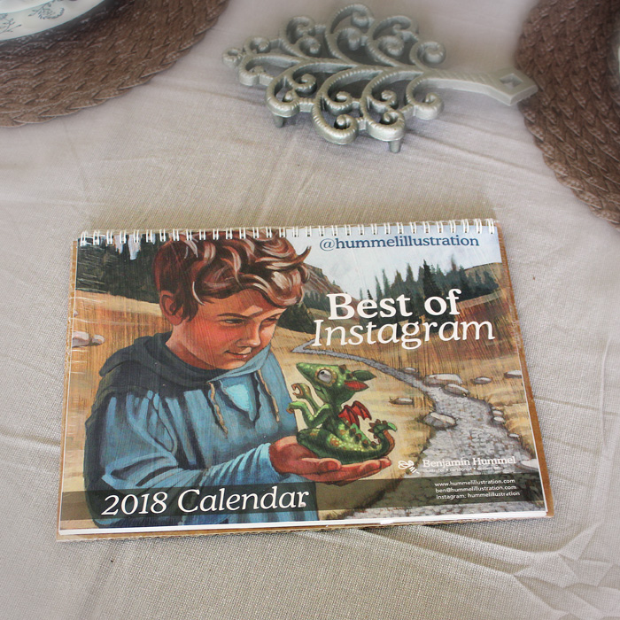 Cool 2018 Calendar (with my art)